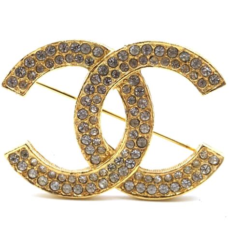 broche chanel cc|broche femme chanel.